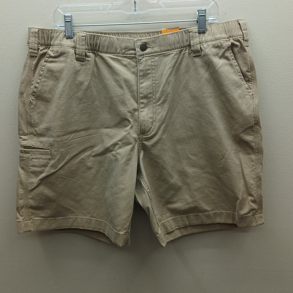 Carhartt NWT Rugged Flex Relaxed Fit Canvas Work Shorts 8Inch Camp Khaki SZ 38